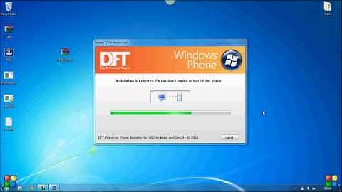 How To Flash Windows Phone 7 to your HTC HD2