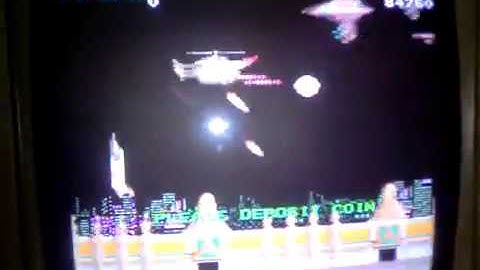 DATA EAST COBRA COMMAND ORIGINAL ARCADE PCB REPAIR / ATTRACT MODE