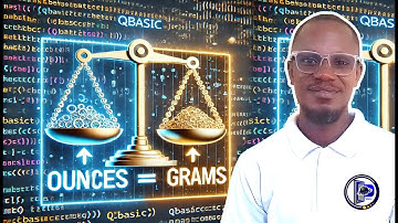QBasic Program to Convert Ounces to Grams #qbasic #programming