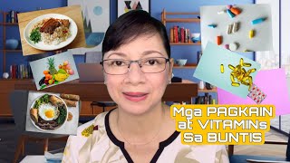 OBGYNE .Mga PAGKAIN at VITAMINS na kailangan ng Buntis  vlog 127