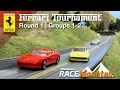 Ferrari diecast racing tournament  round 1 group 12  164 car race