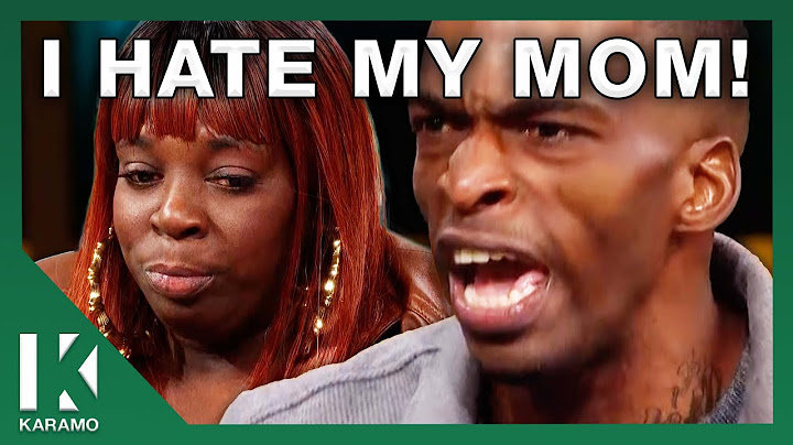 Mom, You Let Me Down For 32 Years! | KARAMO