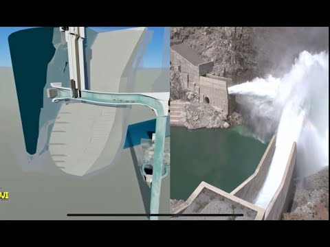 Yusufeli barajı nasıl elektrik üretiyor? Animasyon ve gerçek görüntü bir arada