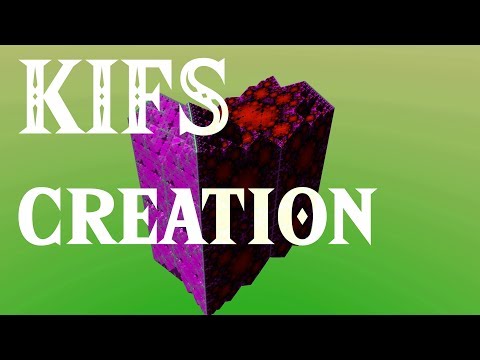 KIFS creation "Selbstähnlichkeitskaleidoskopie" with music 4K UHD
