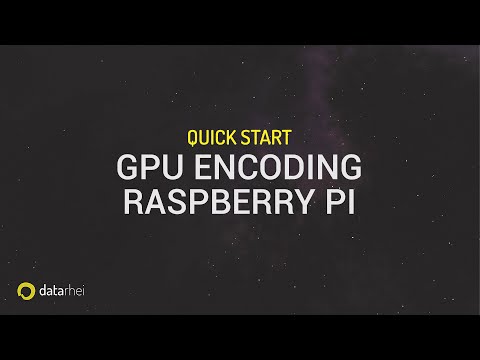Quick Start Guide: Using GPU Encoding H.264 with the Raspberry Pi in the datarhei Restreamer