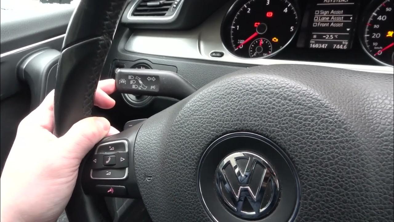 How to Enable or Disable Sign Assistant in Volkswagen Passat B7 (2010