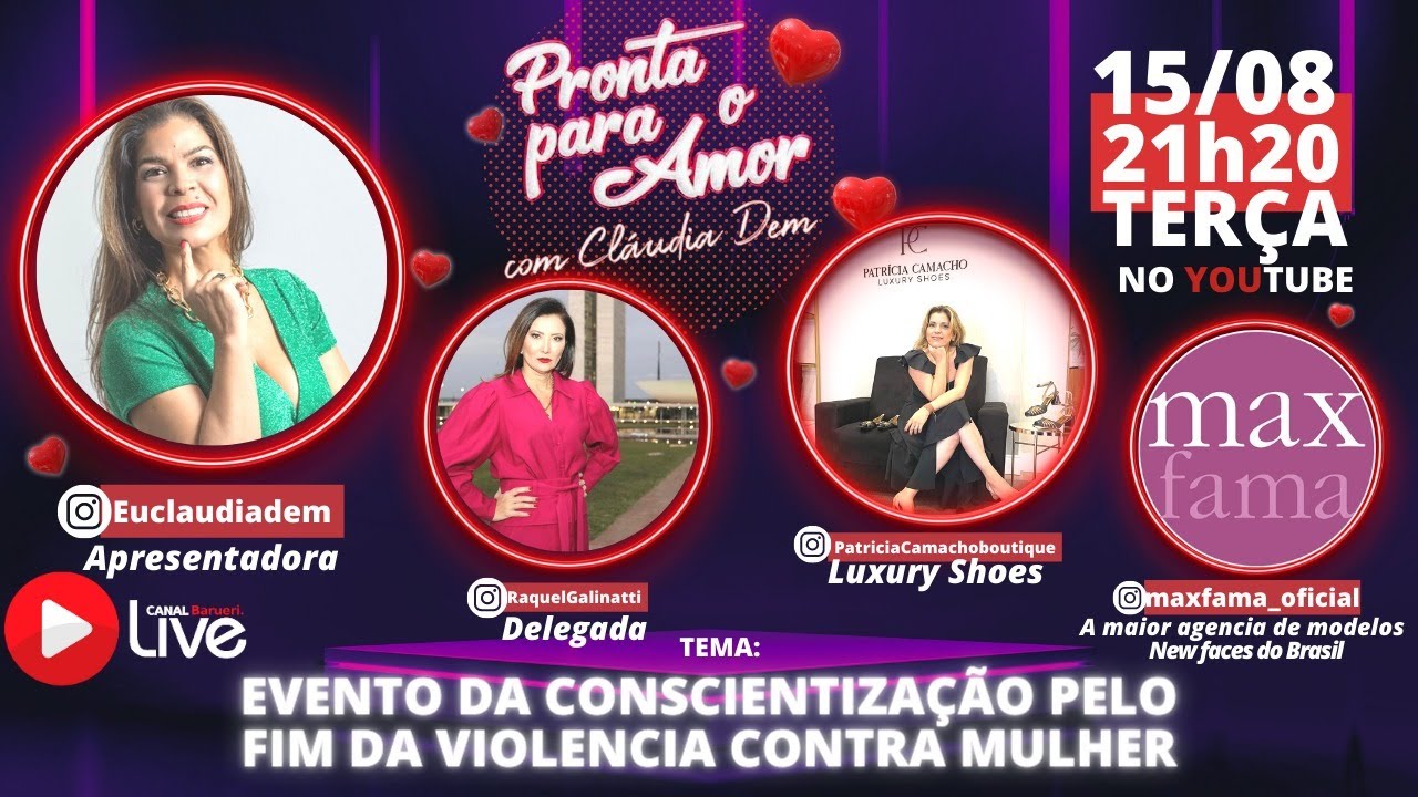Conscientização Pelo Fim Da Violência Contra Mulher | Pronta Para O Amor