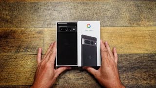 Google Pixel 7 Pro Unboxing (Obsidian) #shorts
