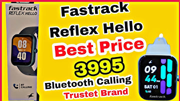 Fastrack Reflex Hello Smart watch Bluetooth calling 📞 | Fastrack Smart watch Bhuetooth calling 📞|