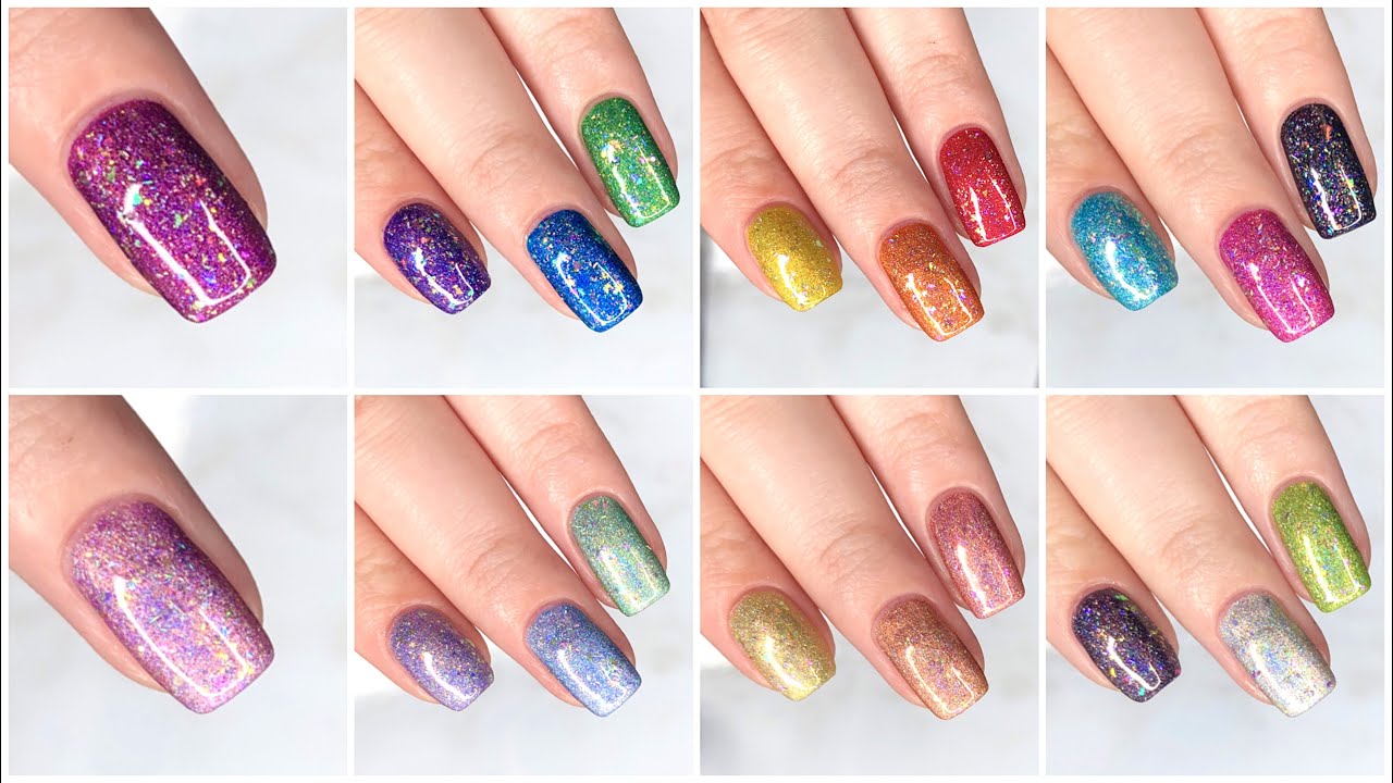 I Put Everything Taco Over All The Linear Holos From Holo Taco | nailsonpointbynina