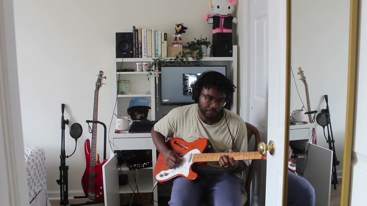 Saba feat. theMIND: BUSY/SIRENS (Guitar Loop Cover)