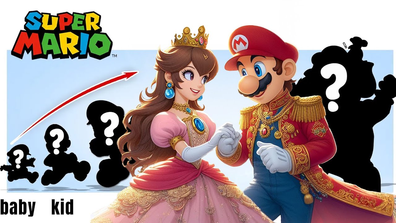 Super Mario Growing up Evolution | Sky Wow