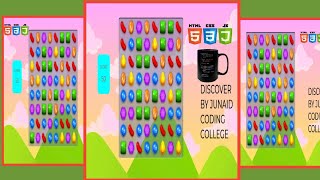 How To Build &  Candy Crush Game Using HTML &  CSS | Step-by-Step Tutorial 2024 screenshot 4