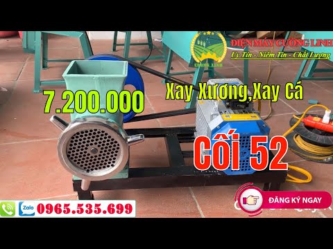 Video Máy Xay Thịt, Xay Xương,Xay Cá Đầu 52 Tháng 1 Năm 2023... - youtube