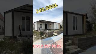 KONTEYNER EV BİRLEŞTİRMELİ ÇELİK YAPI