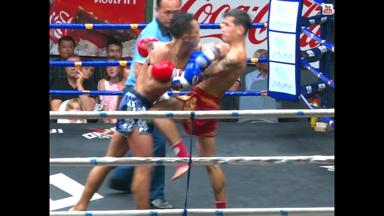 Muay Thai - Jomhod vs Yothin (จอมโหด vs โยธิน ), Rajadamnern Stadium, Bangkok, 8.8.16