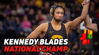 Olympic Finalist Kennedy Blades Wins NCWWC National Wrestling Title