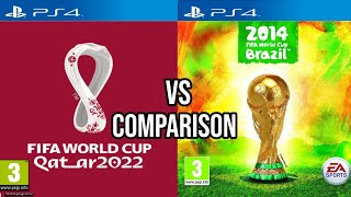 FIFA World Cup 2022 Vs 2014 PS4 screenshot 4