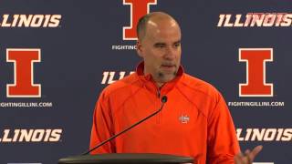 Illini Women's Basketball Coach Matt Bollant Media Day Press Conference 10/9/14