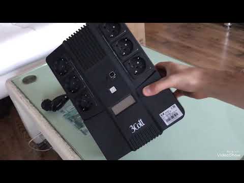 3Cott ИБП 650 - Распаковка