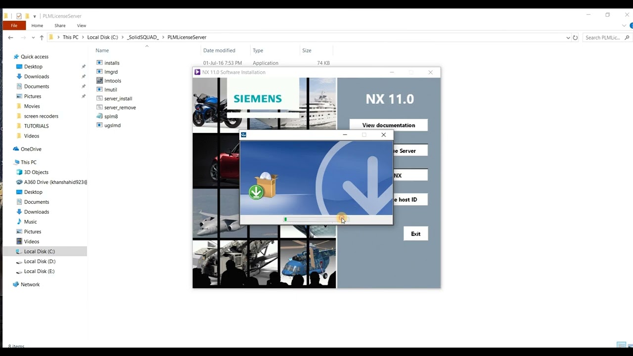 NX 11 Installation Video Step by Step