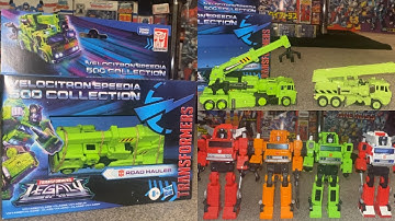 Transformers velocitron hauler review. Legacy ehobby collection war for a cybertron comparison