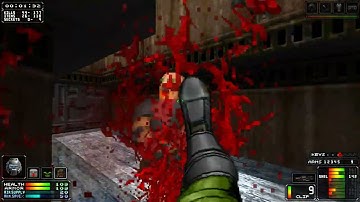 Brutal Doom V21 Gold Edition. Ultimate Doom plus mods.