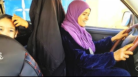 اجيو تشوفوا مولات الدار بغات تدي البنات المدرسة بالطوموبيل