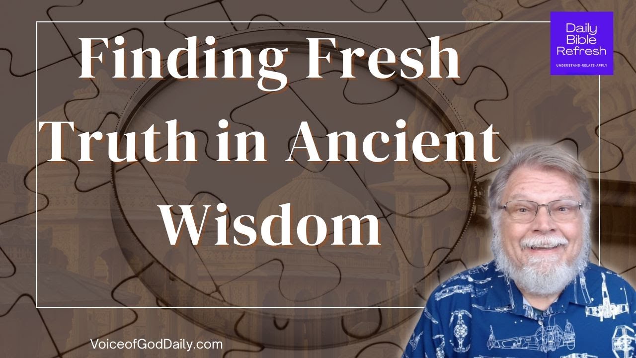 How Does Ancient Wisdom Speak Today? Reimagining Scripture