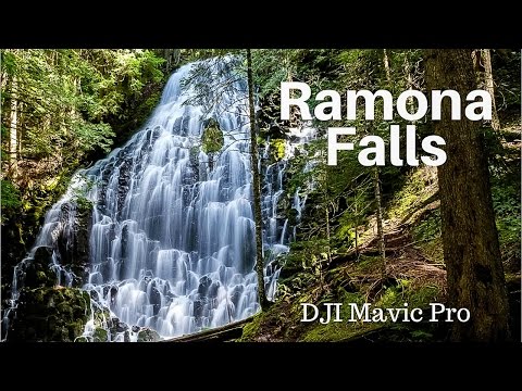 Ramona Falls in 4k - Mt Hood, Oregon (DJI Mavic Pro)