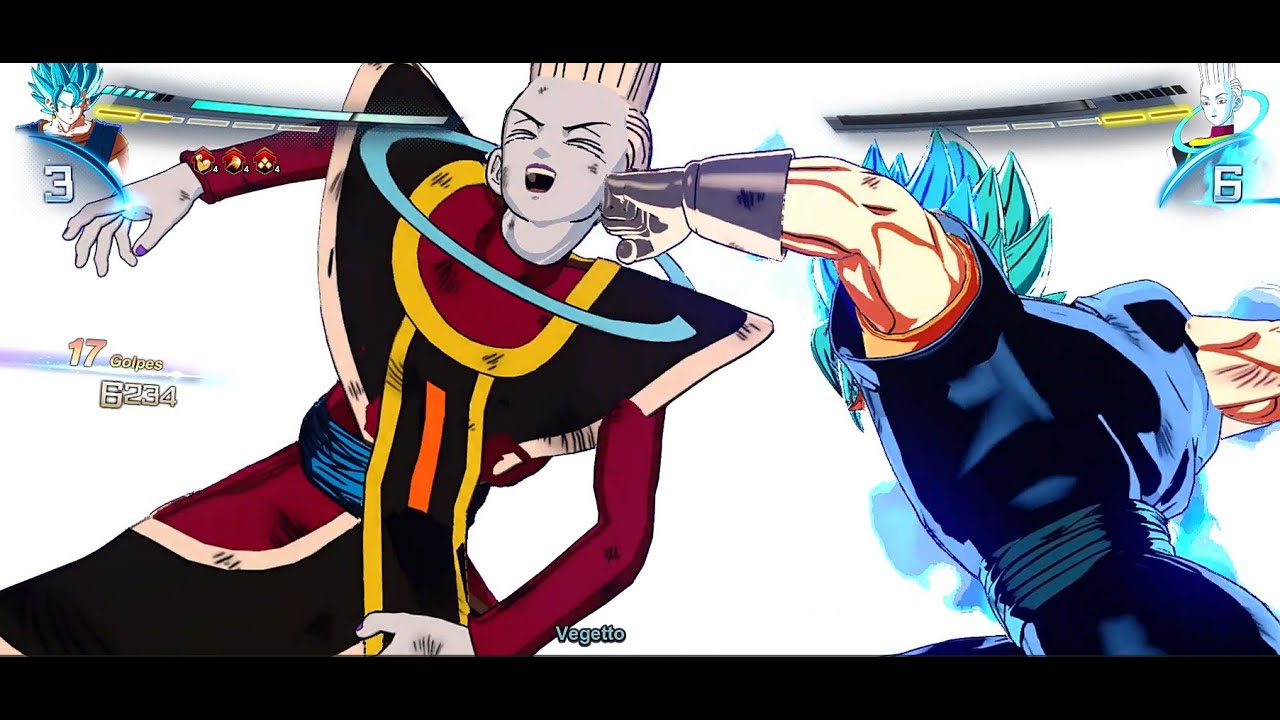 Ultra Vegito Blue Vs Bills Y Whis - Audio Latino - Dragon Ball Sparking Zero!
