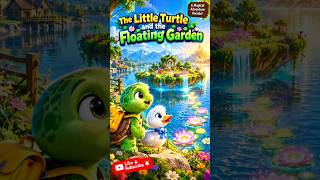 🌊🌸 The Little Turtle and the Floating Garden — A Magical Adventure! 🐢🦆 #aitalesworld #aistoryworld