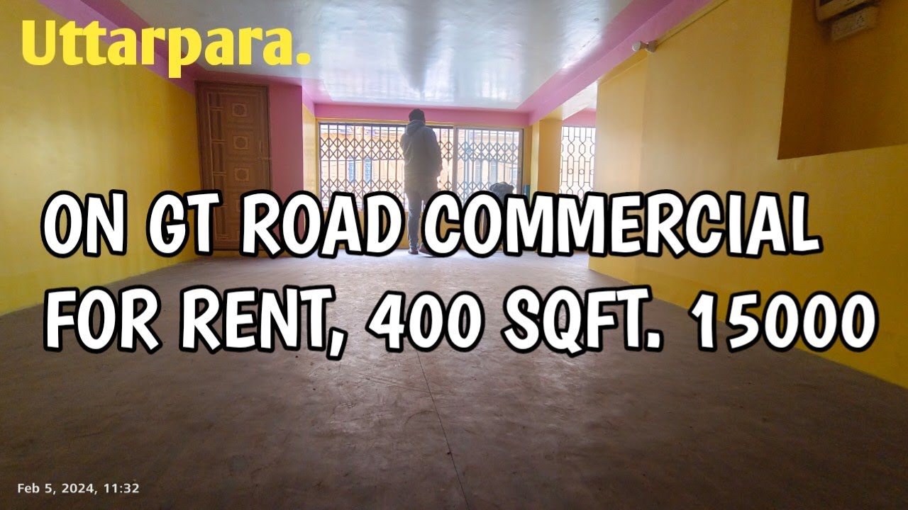 400 sqft commercial space for rent | uttarpara on gt road | pH - 8620975816