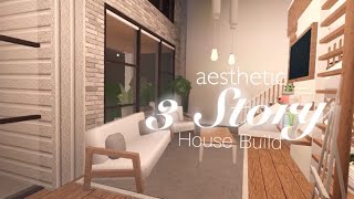 Bloxburg | Aesthetic 3 Story House Build | HeavenlyHailey