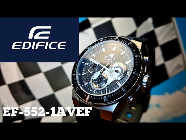 for than Casio a Edifice YouTube less tank - F1 an EF-552 chronograph of fuel! inspired