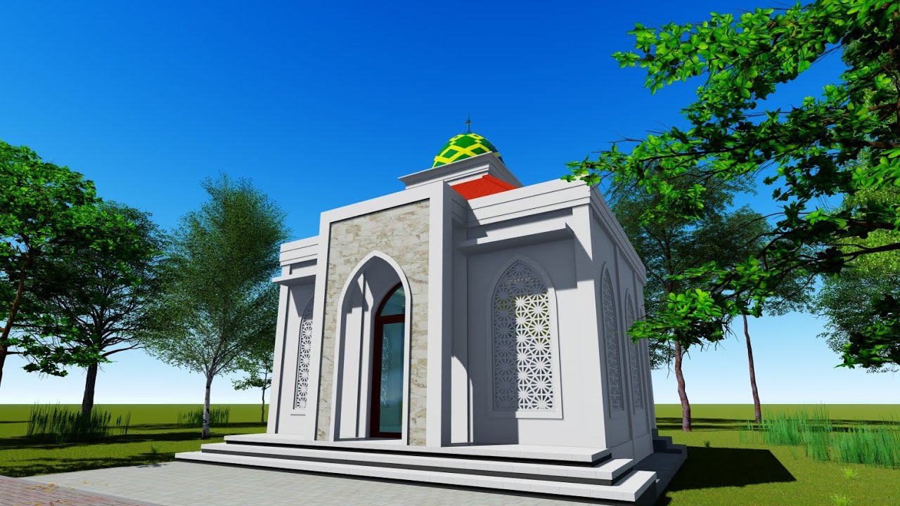 Visual Musolla Desain Musola 7x7 Untuk Daerah Di Tasikmalaya - YouTube