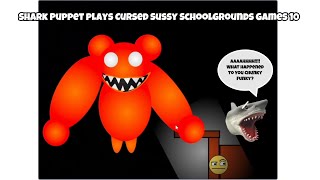 SB Movie: Shark Puppet plays Cursed Sussy Schoolgrounds Games 10!