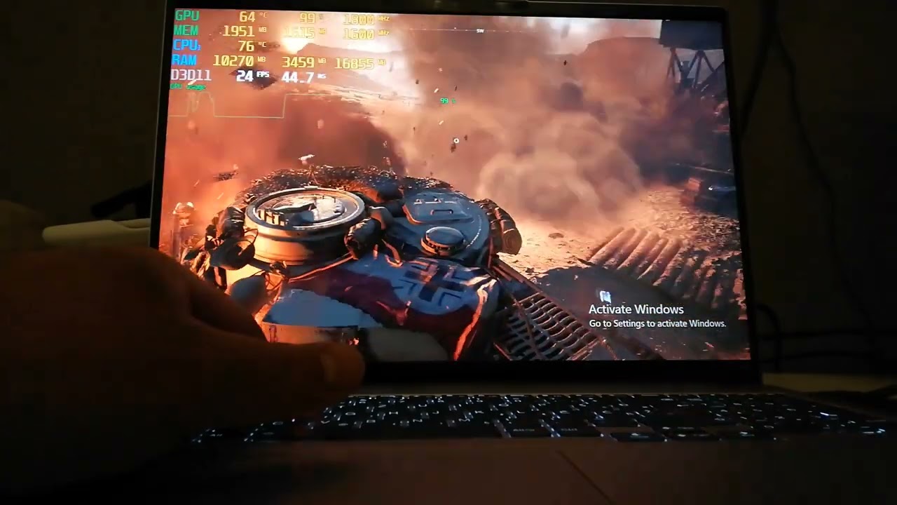 Lenovo Ideapad 5 Pro AMD 16ACH6 REVIEW - gameplay 1080p -unedited