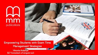 Вебінар «Empowering Students with Exam Time Management Strategies»