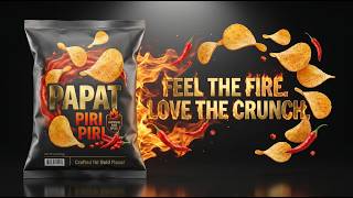 Papat Chips Feel The Fire Love The Crunch
