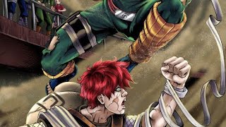 ujian chunin rock lee vs gara full fight sub indo