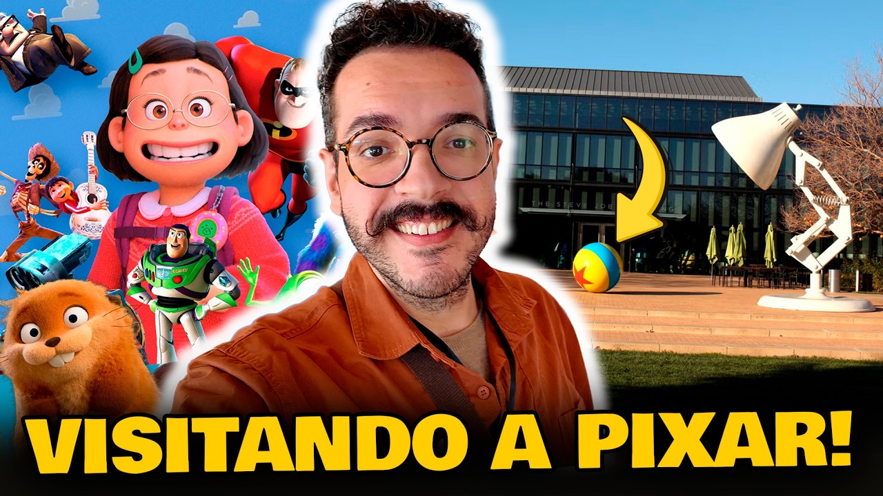 VLOG: VISITEI OS ESTÚDIOS DA PIXAR!!! - E AINDA VI O NOVO FILME!