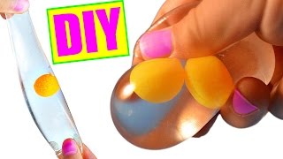 DIY Egg Stress Ball! Squishy Stretchy Egg Splat Ball!