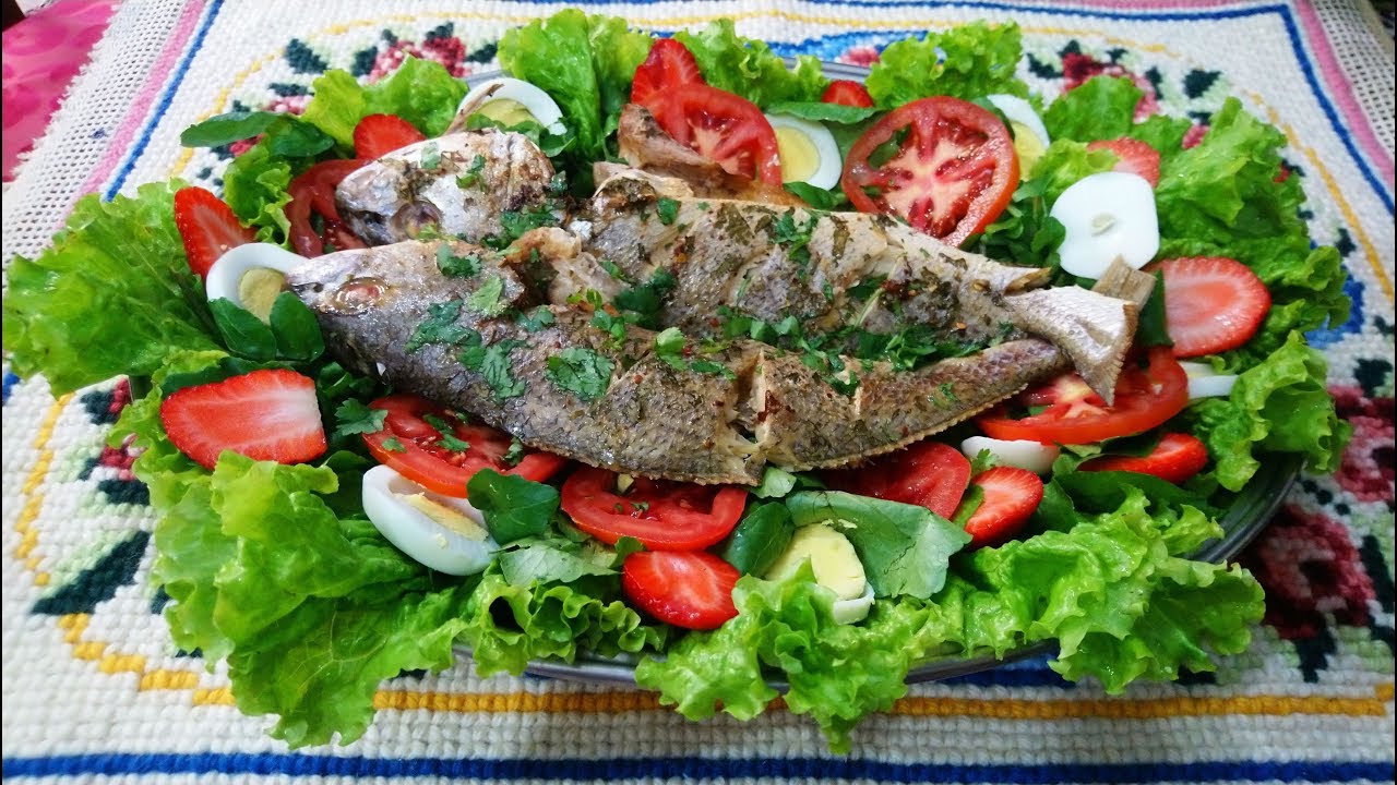 Como fazer salada para acompanhar peixe?