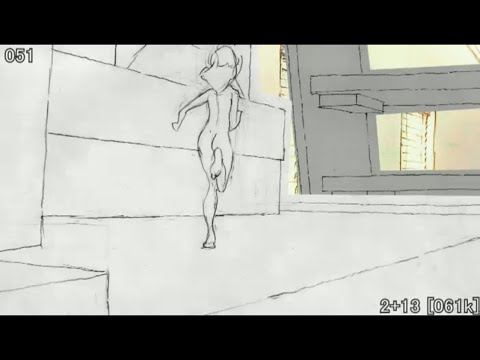 沖浦啓之　パラパラ漫画　原画集 沖浦啓之 原画コピー