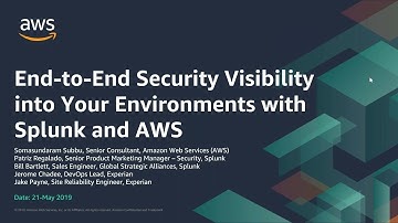 End-to-End Security Visibility into Your Environments with Splunk and AWS