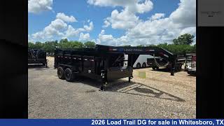 Magnificent 2026 Load Trail DG Dump Trailer For Sale in Whitesboro, TX