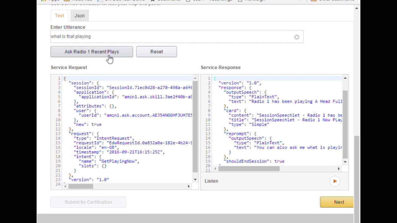 Playing with Alexa Skills Kit