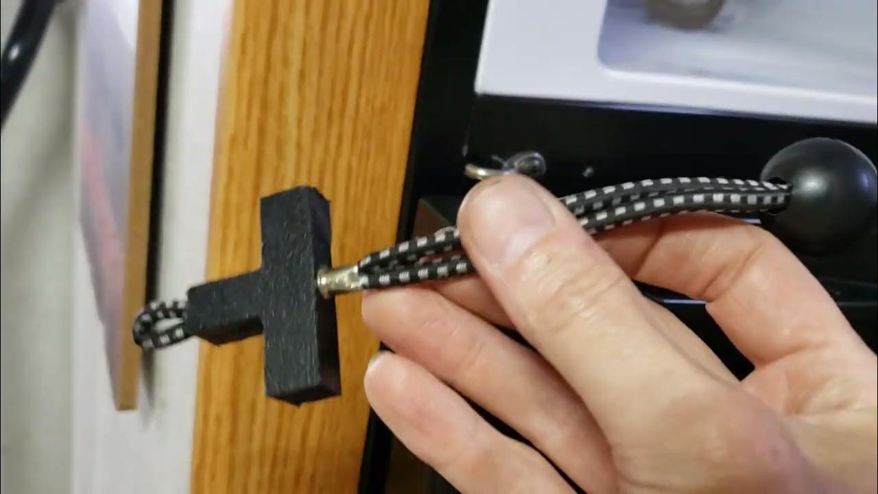 DIY RV Residential Fridge Door Latch / Lock No More Opening of