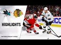 NHL Highlights | Sharks @ Blackhawks 3/11/20